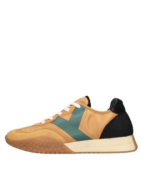 Sneakers in camoscio tessuto e gomma KEH NOO | S00KM9313ARANCIO-VERDE-NERO
